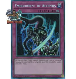 Yugioh! 1x Embodiment of Apophis MZTM-EN104 Collector's Rare 1st Ed NM - Image 1