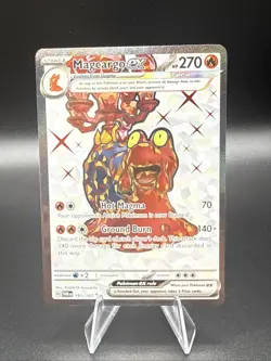 Pokemon TCG Twilight Masquerade Magcargo Ex 191/167 - NM - Image 1
