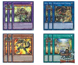 Yugioh! Gladiator Beast Gistel Claudius Dareios Deck SUDA 1st Ed NM - Image 1
