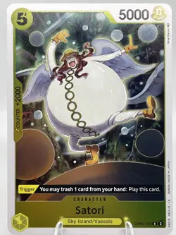 Satori OP05-105 English Rare PRB01 One Piece Card Game - Image 1