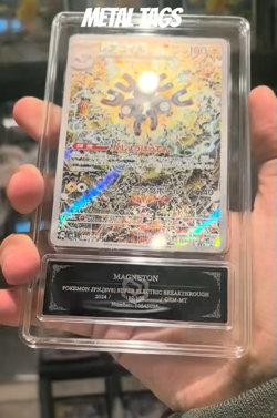 2024 Pokemon Cards JPN. Metal Tags Magneton 112/106 AR PCG 10 (SAME AS PSA 10) - Image 2