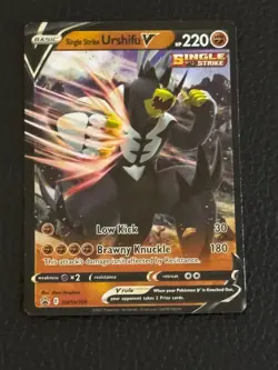 Single Strike Urshifu V SWSH106 SWSH: Sword & Shield Promo Cards Holo - Image 1