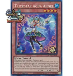 Yugioh! 1x Trickstar Aqua Angel MZTM-EN026 Collector's Rare 1st Ed NM - Image 1