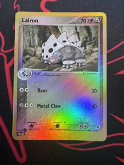 Lairon - Reverse Holo - Ruby and Sapphire 36/109 Pokemon Card - Image 1