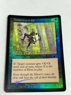 Timberwatch Elf Foil Magic Legions 2003 NM MAGIC GATHERING CARD - Image 1
