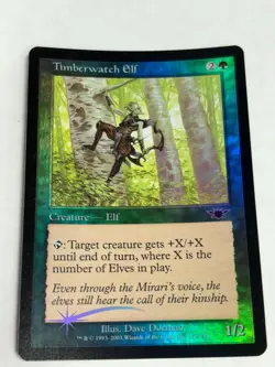 Timberwatch Elf Foil Magic Legions 2003 NM MAGIC GATHERING CARD - Image 2