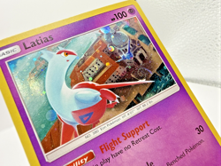 Pokemon Latias TCG SM87 SWIRL! Black Star Promo Holo Card - Image 3