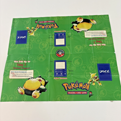 Vintage Original Pokemon Paper Play Mat Base Set 2 Trading Card Game - Image 2