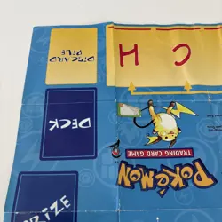 Vintage Original Pokemon Paper Play Mat Base Set 2 Trading Card Game - Image 3