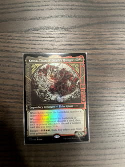 Kroxa, Titan of Death's Hunger (Foil Secret Lair Promo) NM - Image 1