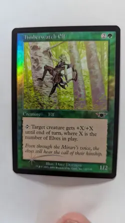 1x Timberwatch Elf Legions FOIL SP - Morcant EDH MAGIC THE GATHERING MTG x1 - Image 1