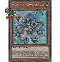 Yugioh! 1x Argostars - Glorious Adra SUDA-EN010 Quarter Century Secret Rare NM - Image 1