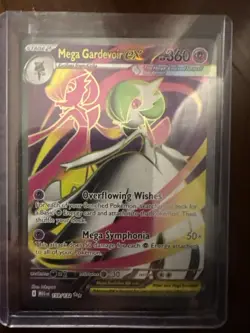 Mega Gardevoir ex 159/132 Ultra Rare ME01: Mega Evolution Pokemon Card - Image 1