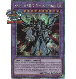 Yugioh! 1x Evil HERO Neos Lord SUDA-EN031 Quarter Century Secret Rare 1st Ed NM - Image 1