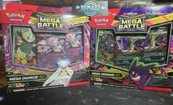 Pokemon Mega Gengar EX + Mega Diancie EX Battle Deck Set of 2 Brand New Sealed - Image 1