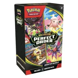Pokemon TCG: Mega Evolution-Perfect Order Booster Bundle (6 Packs) sealed 3/27 - Image 1