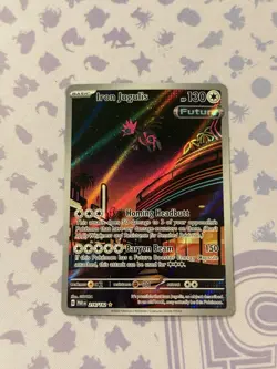 Pokemon TCG Iron Jugulis 216/182 Paradox Rift 2023 NM - Image 1