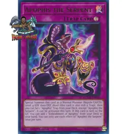 Yugioh! 1x Apophis the Serpent MZTM-EN010 Ultra Rare 1st Ed NM - Image 1