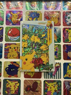 Pokemon Charizard Vintage Pocket Monsters Vending HOLO Prism Sticker 99 Nintendo - Image 1