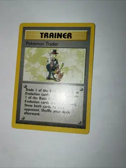 POKEMON TRADER 77/102 RARE BASE SET POKEMON MP - Image 4