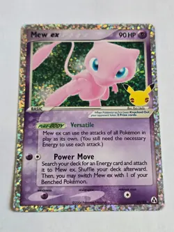 🔥 Mew ex ⭐ 88/92 Holo Celebrations: Classic Collection Pokemon NM/M!! - Image 1