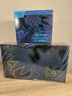 Pokemon Mega Charizard X Ex Upc & Phantasmal Flames Elite Trainer Box - Image 1