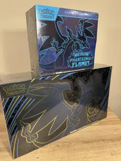 Pokemon Mega Charizard X Ex Upc & Phantasmal Flames Elite Trainer Box - Image 2