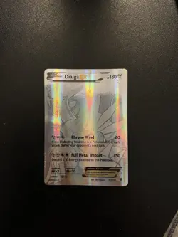 Pokemon: Dialga EX Full Art Secret Rare 122/119 XY Phantom Forces - Image 1