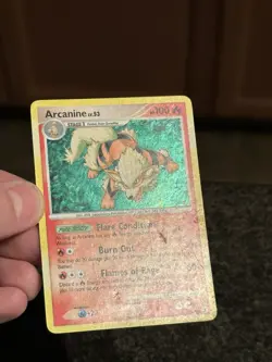 Arcanine 1/111 Rising Rivals Holo Pokemon TCG HP - Image 2