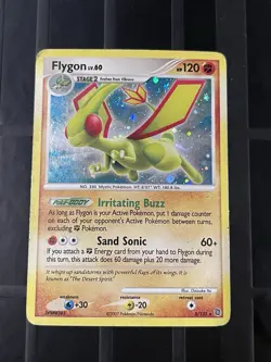 Flygon Holo 5/132 Secret Wonders Pokemon TCG 2007 SWIRL 🌀 MP - Image 1