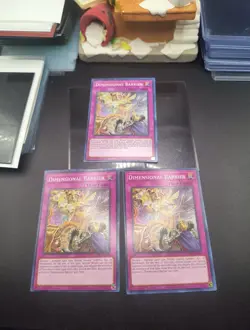 3x Dimensional Barrier - SDAZ-EN039 - Common Yugioh Playset - Image 2