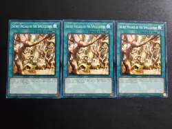3 x ( SECRET VILLAGE OF THE SPELLCASTERS ) Common - SDCH-EN022 - 1st NM Yu-Gi-Oh - Image 1