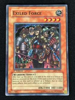 Yugioh Exiled Force LOD-023 1st Super (LP) - Image 1