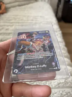 Monkey.D.Luffy (PSA Magazine) OP05-060 One Piece Promotion Cards Foil SEALED - Image 3