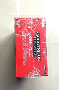 Auction #11 One Piece English OP-13 Carrying On His Will Booster Box Sealed - Image 3