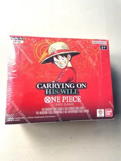 Auction #11 One Piece English OP-13 Carrying On His Will Booster Box Sealed - Image 4
