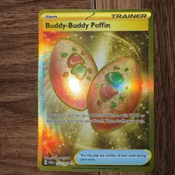 Buddy-Buddy Poffin 223/167 Sv06: Twilight Masquerade Holo Pokemon card - Image 1
