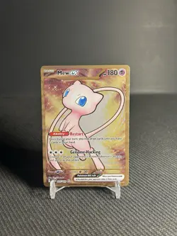 Pokemon TCG Mew ex 205/165 Sv: Scarlet & Violet 151 Metal Card - Image 1