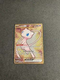 Pokemon TCG Mew ex 205/165 Sv: Scarlet & Violet 151 Metal Card - Image 3