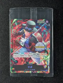 2024 One Piece SABO #ST13-001 Promo Cards Mini-tin Pack Set Vol.1 Japanese - Image 1