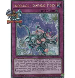 Yugioh! 1x Argostars Lightning Tydeu SUDA-EN071 Quarter Century Secret Rare NM - Image 1