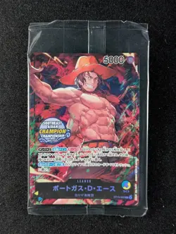 2024 One Piece PORTGAS D. ACE #ST13-002 Promo Cards Mini-tin Pack Set Vol.1 JPN - Image 1