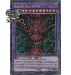 Yugioh! 1x Saint Azamina SUDA-EN036 Quarter Century Secret Rare 1st Ed NM - Image 1