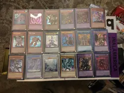 Lot Of 18 Valuables Yugioh Trading Cards - Image 1