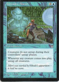 MTG: Stronghold: Intruder Alarm: Lightly Played Condition - Image 1