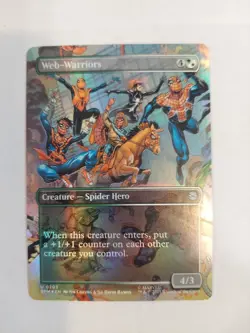 Web-Warriors (Borderless) Marvel's Spider-Man Foil - Image 1