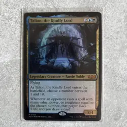 MTG Talion, the Kindly Lord FOIL Wilds of Eldraine NM - Image 1