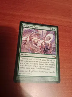 MTG NM Tooth and Nail Mirrodin English - Image 1