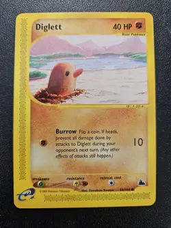 Pokemon Skyridge Diglett 50/144 EXCELLENT - Image 1