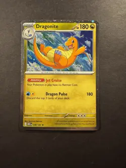 Dragonite (Cosmos Holo) Scarlet Violet 151 Promo 149/165 Pokemon Card NM - Image 1